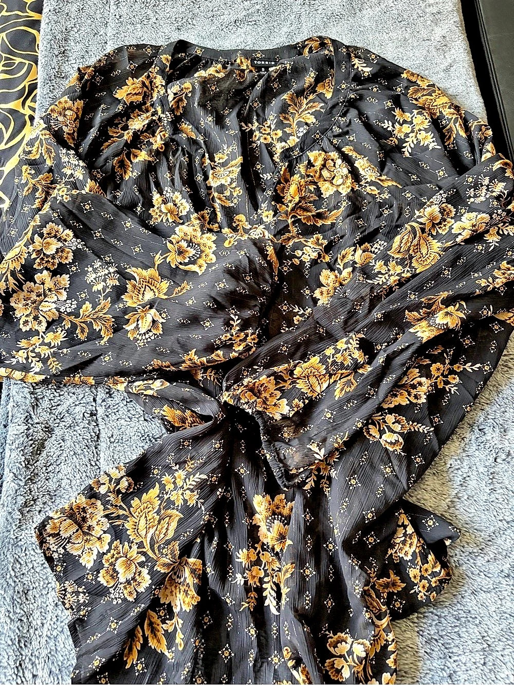 Torrid Floral Blouse